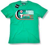 View Item Lambretta Classica Moto 250 Series Mod T Shirt Green 